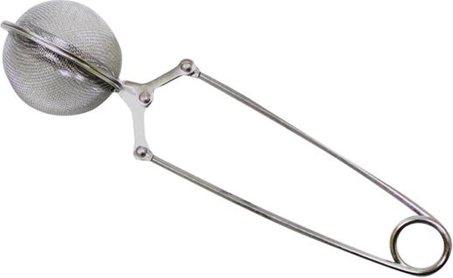 Infuzor de ceai din inox cu arc 14,5 × 3,5 cm