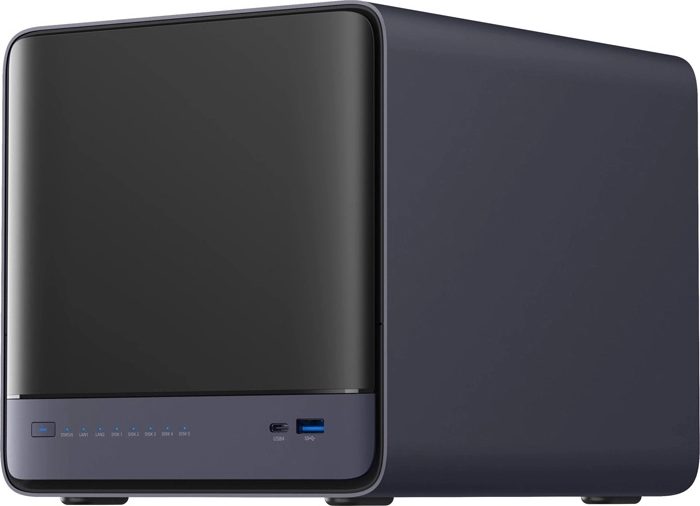Minisforum NAS N5 Air mini PC cu AMD Ryzen 7 255, 16 GB RAM și SSD de 64 GB