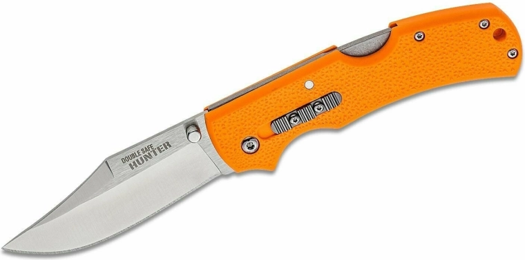 Cold Steel Double Safe Hunter Orange cuțit pliabil de vânătoare 8,9 cm