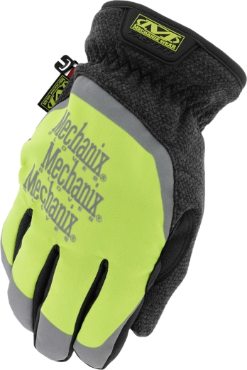 Mănuși de lucru de iarnă Mechanix ColdWork FastFit Hi‑Viz XL