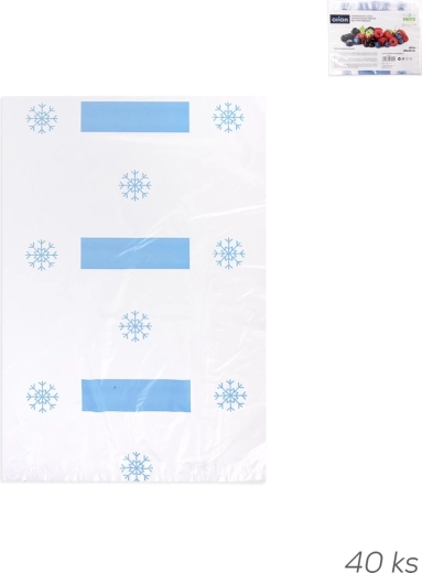 Pungi pentru congelator Extra 30 × 20 cm, 40 buc.