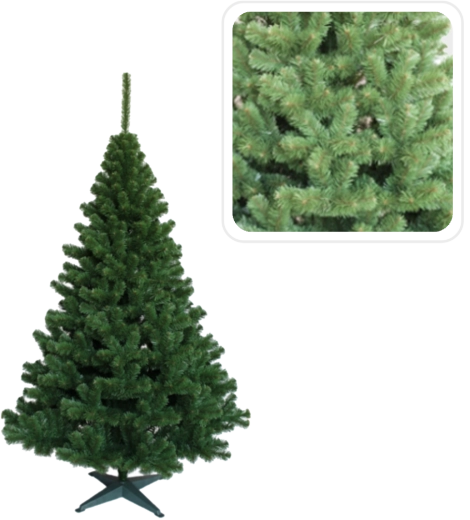 Brad artificial de Crăciun (molid) verde 150 cm - 1 buc