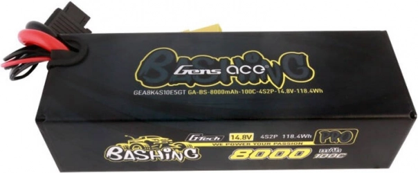 Acumulator Gens Ace Bashing 8000mAh 14.8V 100C Lipo Pro mașini RC