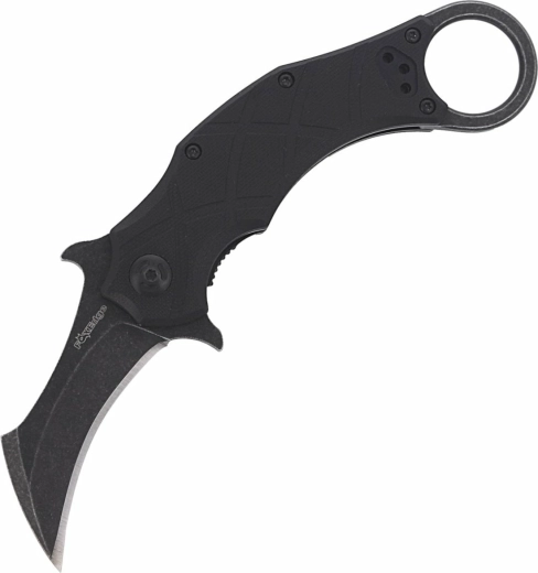 Cuțit tactic pliabil FOX Knives Edge The Claw 2 karambit 6,9 cm negru