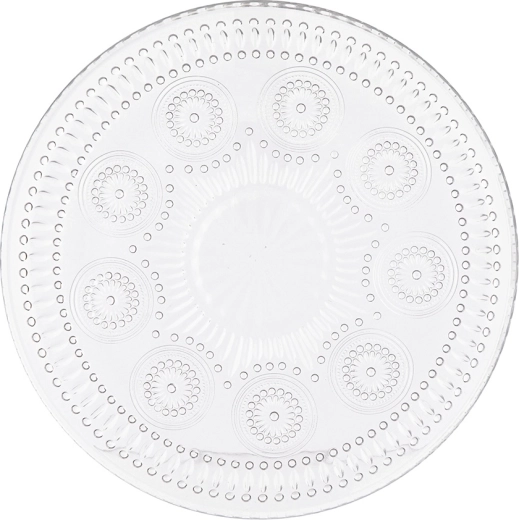 Farfurie din sticlă pentru desert Daisy 17 cm
