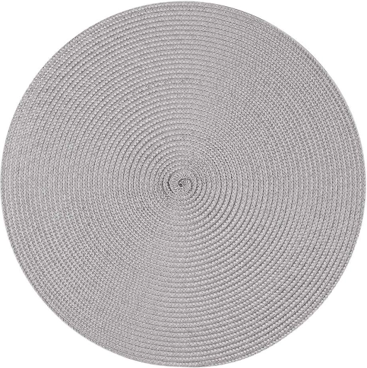 Altom design suport de masă din PP cu aspect de paie 38 cm, gri