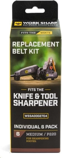 Work Sharp benzi de șlefuit de schimb P220, set 6 bucăți