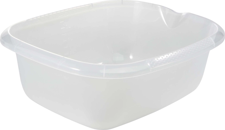 Bol rotund transparent cu cioc 38 × 32 × 14 cm