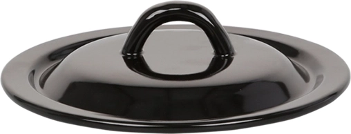 Capac emailat 14 cm negru Silesia Rybnik