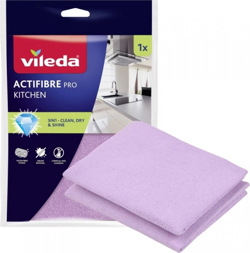 Vileda Actifibre Pro lavetă de bucătărie - 1 bucată