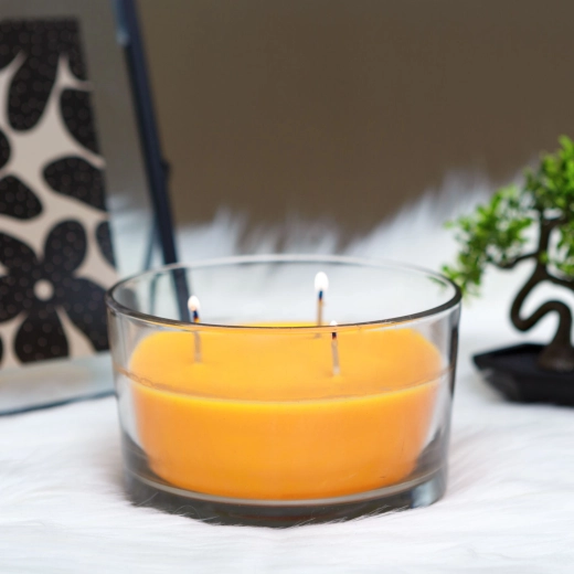 Lumânare parfumată cu aromă tropicală, 350 g