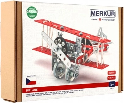 Joc de construcție Merkur Biplan