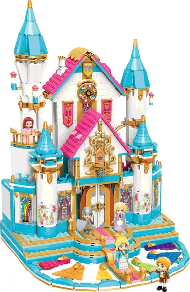 Qman Princess Leah bal de castel set de construcție