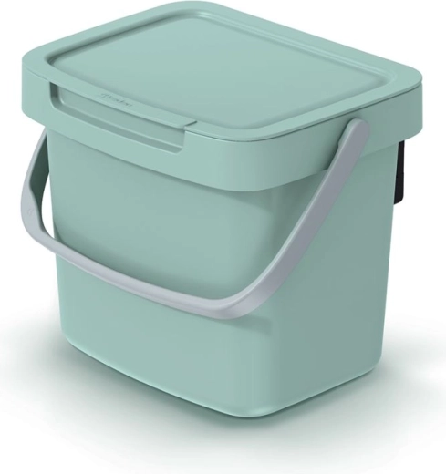 Coș de gunoi 3 l verde deschis