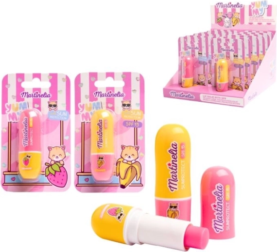 Balsam de buze pentru copii Yum Yum SPF 15, 3,5 g - 1 bucată