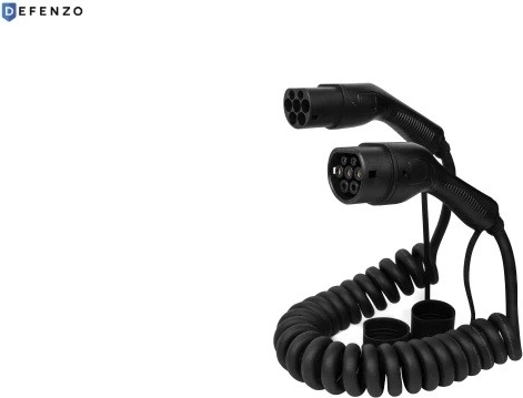 Defenzo Spiro AC22 cablu de încărcare spiralat Type 2 10 m