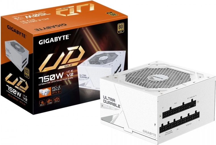 sursă modulară 750 W 80 Plus Gold ATX 3.1 cu PCIe 5.1 (UD750GM V2 Ice)