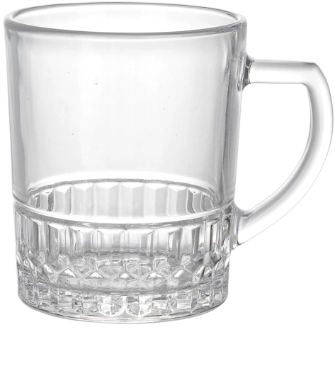 Set de 6 pahare cu toartă 240 ml
