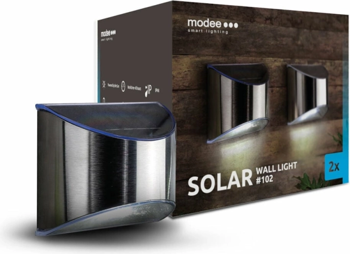 Modee Smart Lighting lămpi solare de perete, 2 buc.