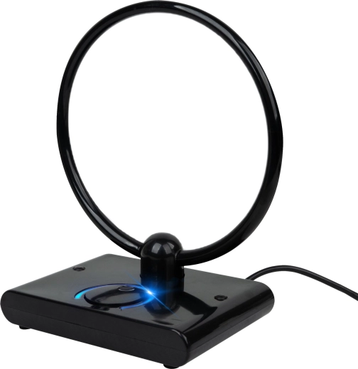 Antena activă de interior pentru DVB‑T cu filtru LTE și amplificator 28 dB - 1 bucată