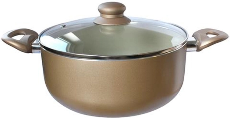 Castron cu suprafață ceramică 2,4 l, 20 cm, champagne