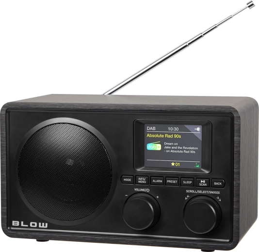 Radio digital de bucătărie DAB+/FM cu Bluetooth și afișaj color