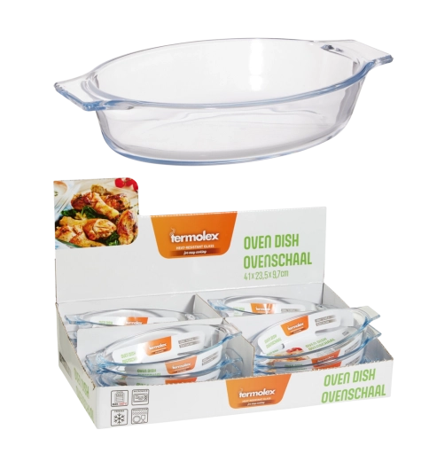 Vas termorezistent din sticlă borosilicată 400 ml