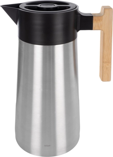 Termos carafă 2,1 l inox/plastic, argintie