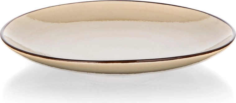 Farfurie de desert din ceramică 21,5 cm crem Palas