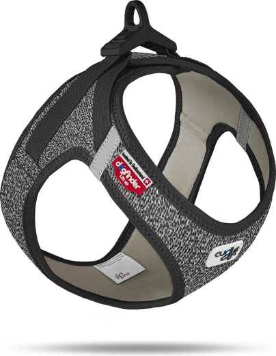Ham Curli pentru câini cu cataramă rapidă din lână merino, negru, XL (12–18 kg)