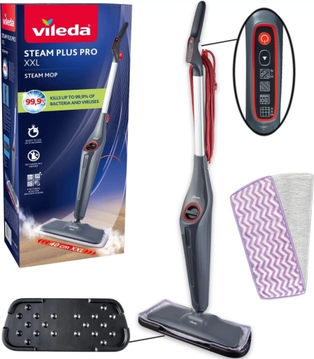 Vileda Steam plus pro xxl mop cu abur
