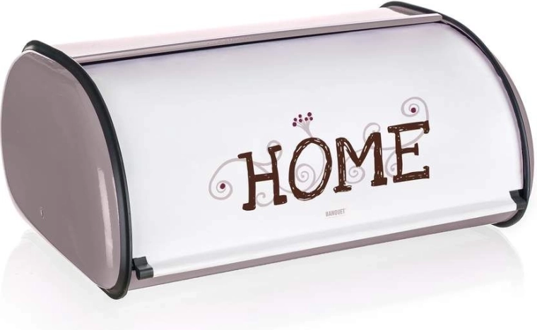 Cutie pentru pâine HOME din oțel 43,5 × 27,5 × 18,5 cm