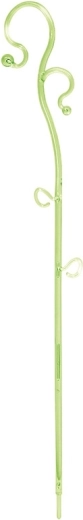 Suport pentru orhidee Decor III, verde transparent, 39 cm