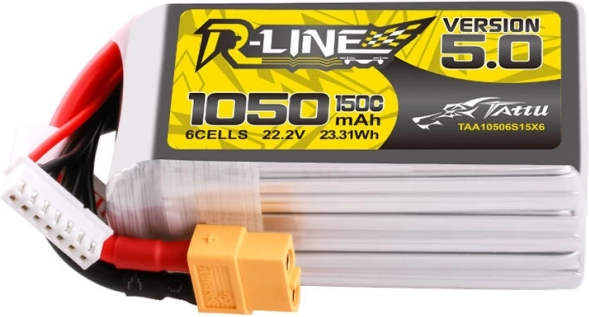 Bateria LiPo Tattu R-Line 1050mAh 22.2V 150C