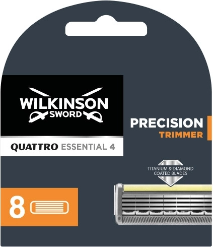 Wilkinson Quattro Essentials 4 lame de schimb 8 buc