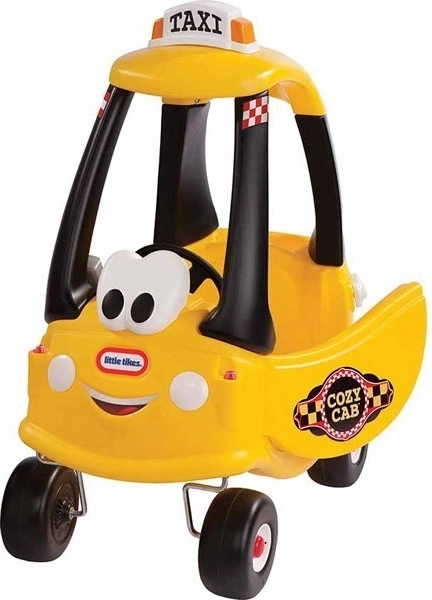 Little Tikes vehicul de împins Cozy Coupe taxi pentru copii – galben