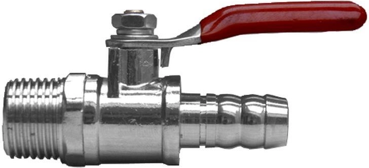 Robinet sferic de grădină pentru furtun 1/2″, cromat