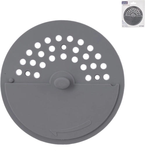 Dop rotativ pentru scurgere Twist TPE 11 cm gri