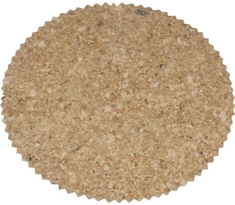 Suporturi rotunde din plută cu margine zimțată 10 cm, set 6 buc