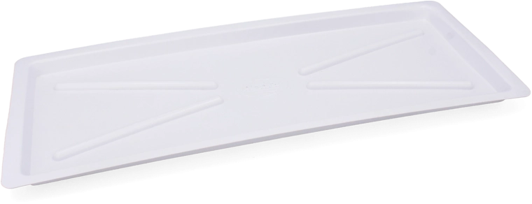 Tăviță pentru scurgător 80 cm, albă