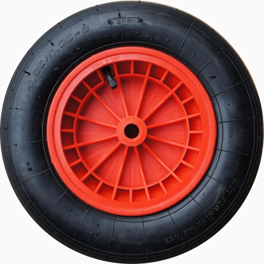 Roată gonflabilă LIVEX, roșie, diametru 390 mm