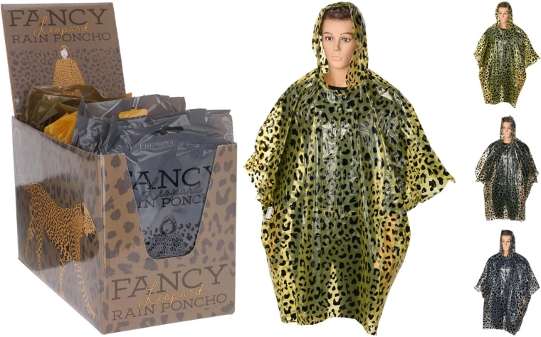 Pelerină poncho pentru adulți Safari, PE