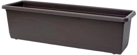 Jardiniere din plastic Lobelia 40 cm maro