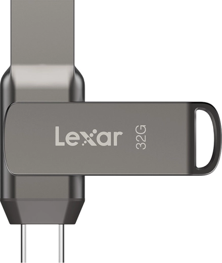 Lexar JumpDrive Dual Drive D400 USB 3.1 32 GB (USB-C + USB-A) - 1 bucată
