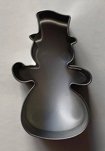 Formă de decupat pentru prăjituri Om de zăpadă – inox