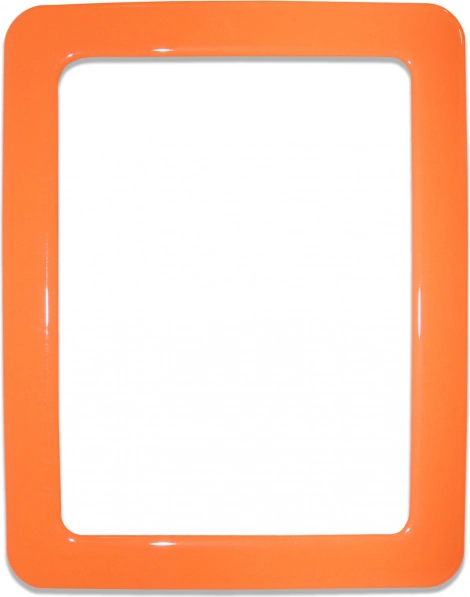 Ramă autoadezivă magnetică portocalie 16,0x11,8 cm
