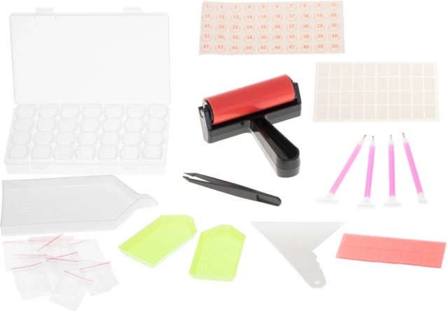 Set accesorii pentru Diamond Painting 32 piese