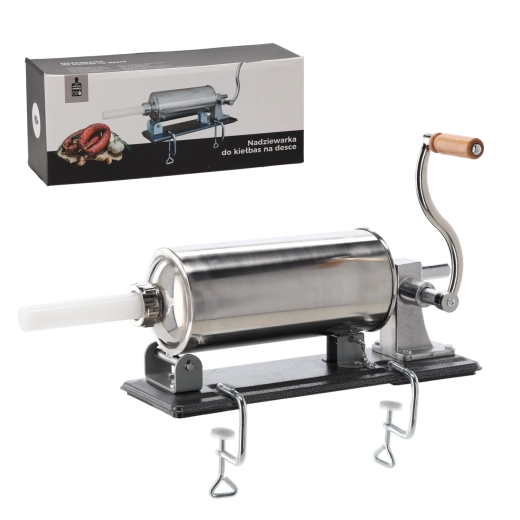 Umplutor manual de cârnați pe suport 4 l din oțel inoxidabil