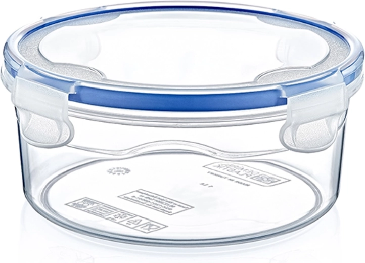Cutie rotundă ermetică pentru alimente 1 l SAVER BOX