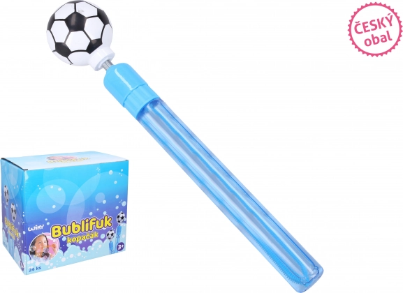 Baloane de săpun minge de fotbal 60 ml, 28 cm – ambalaj în limba cehă